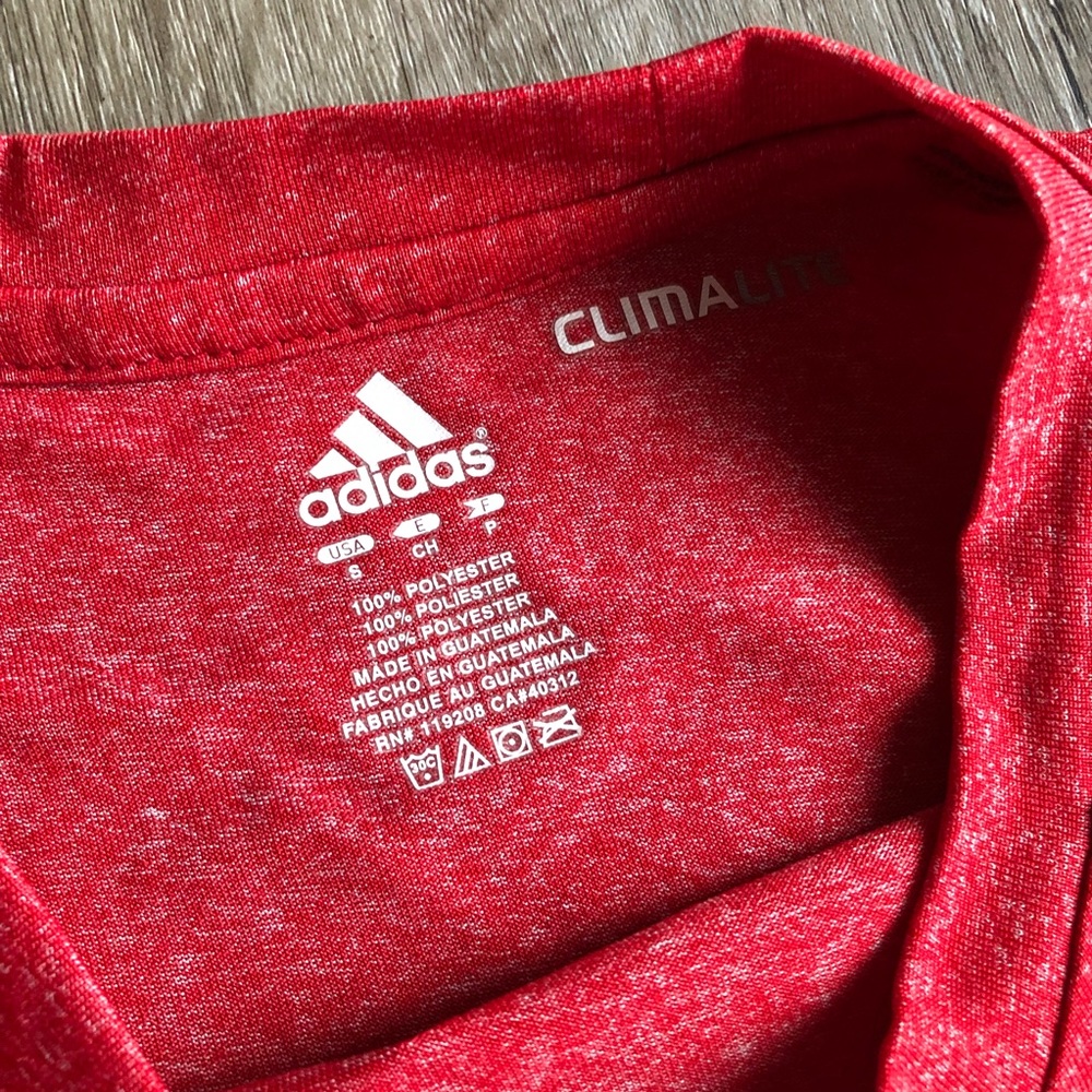 Atlanta Hawks NBA Athletic T by Adidas Climalite - Picture 3 of 3